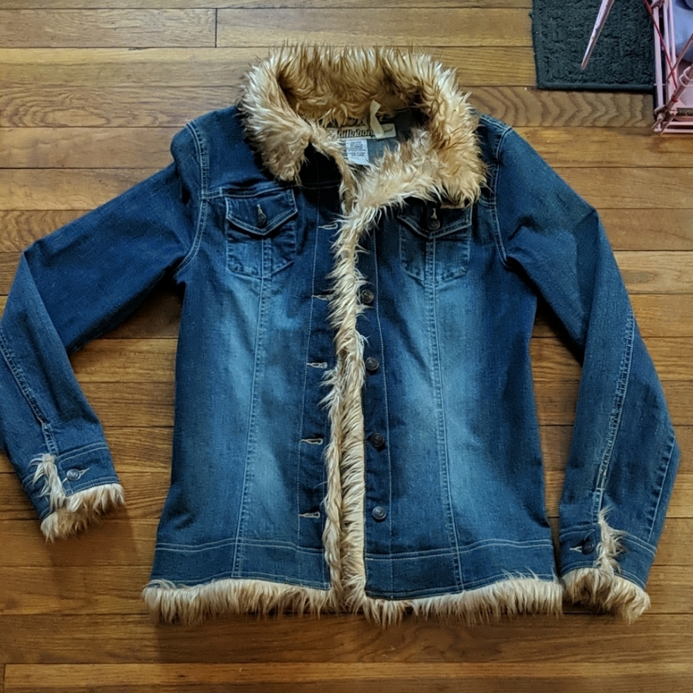 Billabong Jean jacket with fur
